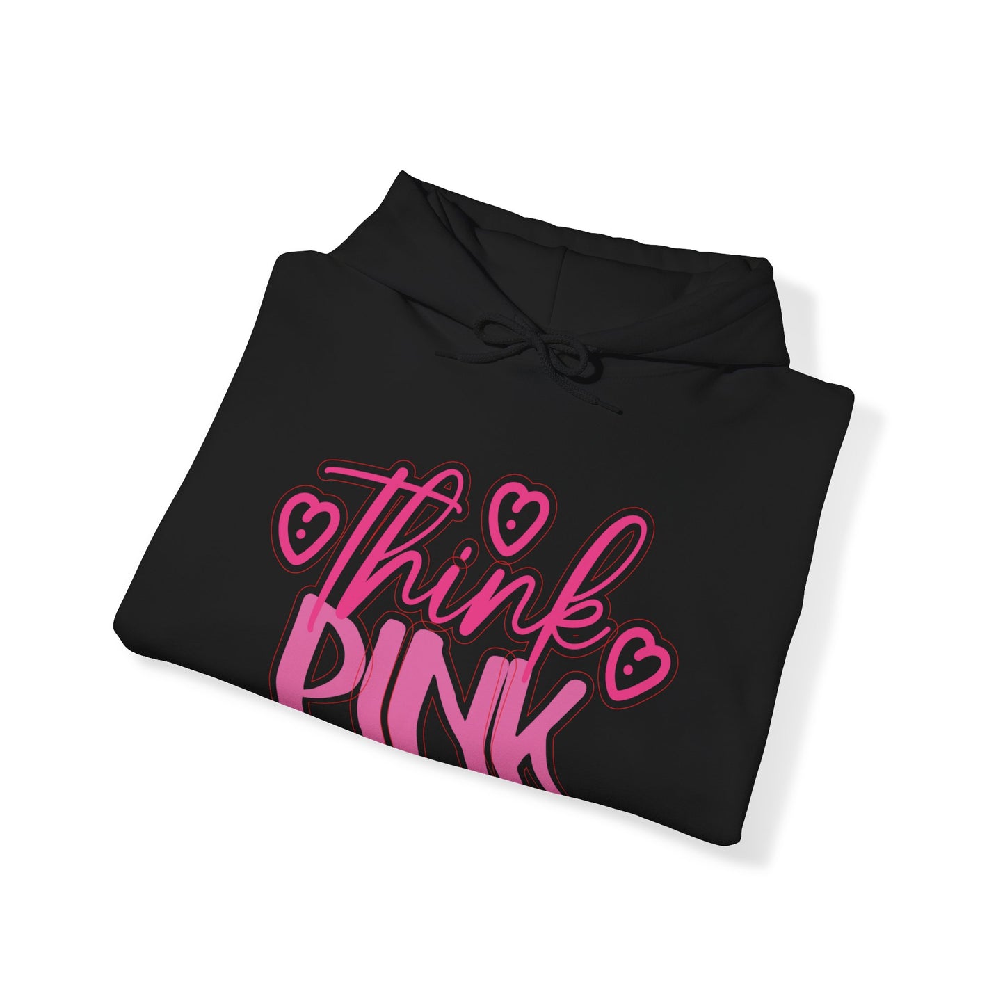 Think Pink Unisex Heavy Blend™ Hooded Sweatshirt