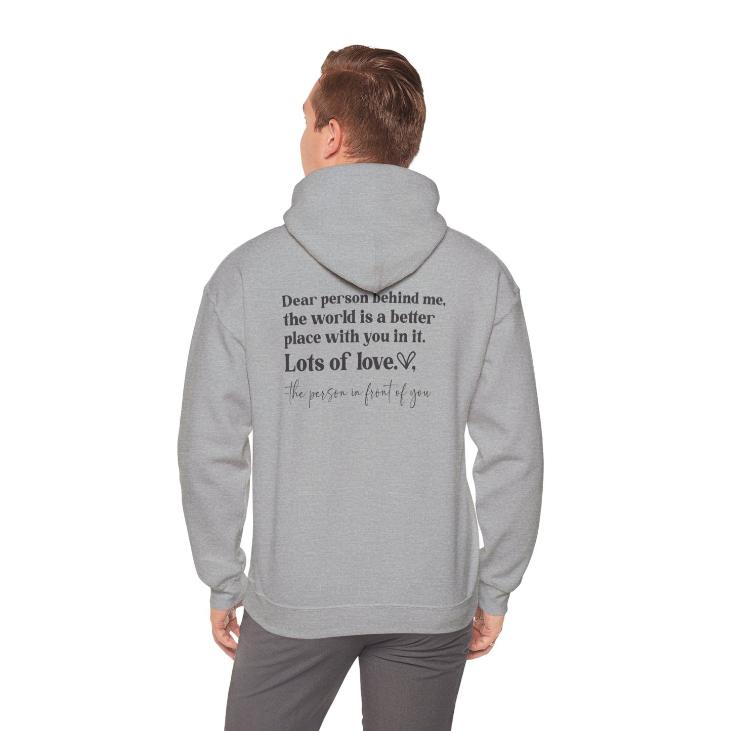 Be Kind (Check Back side design as well) Unisex Heavy Blend™ Hooded Sweatshirt