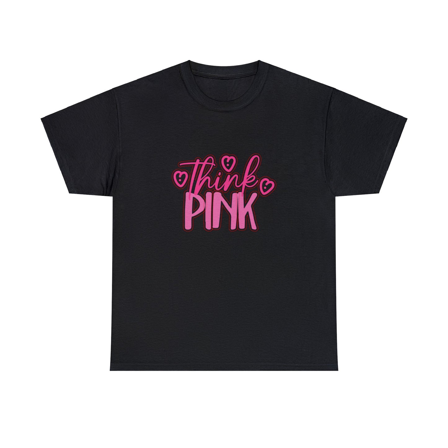 Think Pink Unisex Heavy Cotton Tee