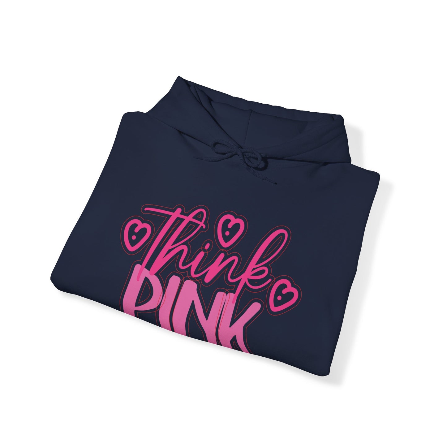 Think Pink Unisex Heavy Blend™ Hooded Sweatshirt