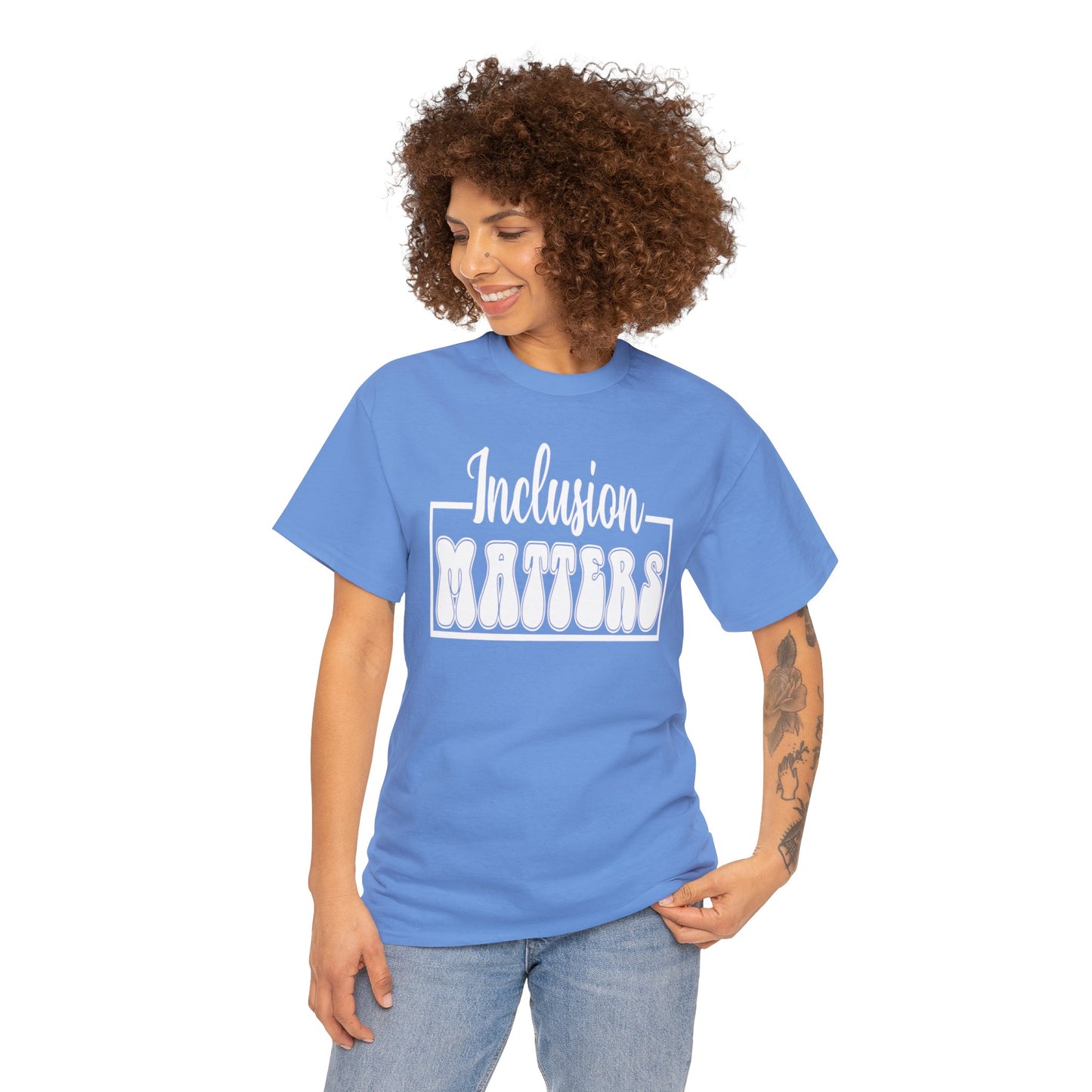 Inclusion Matters Unisex Heavy Cotton Tee