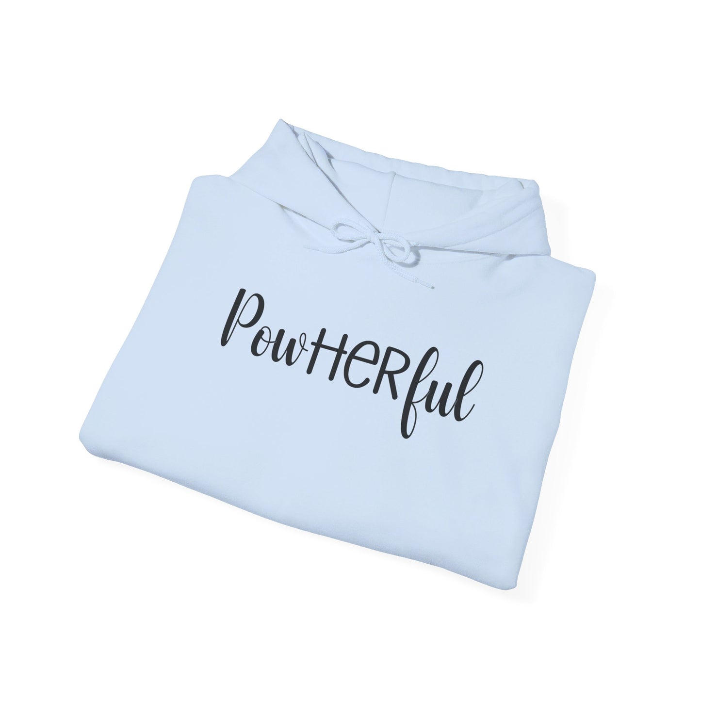 PowHERful double sided Unisex Heavy Blend™ Hooded Sweatshirt