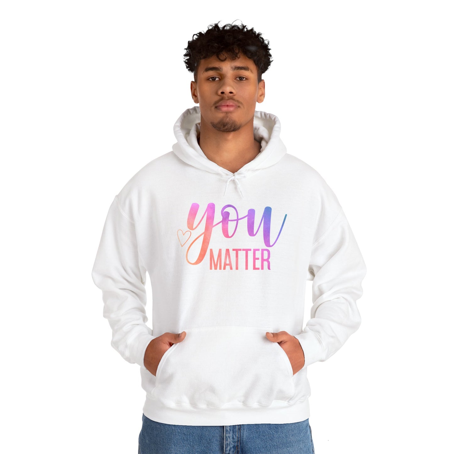 You Matter Unisex Heavy Blend™ Hooded Sweatshirt