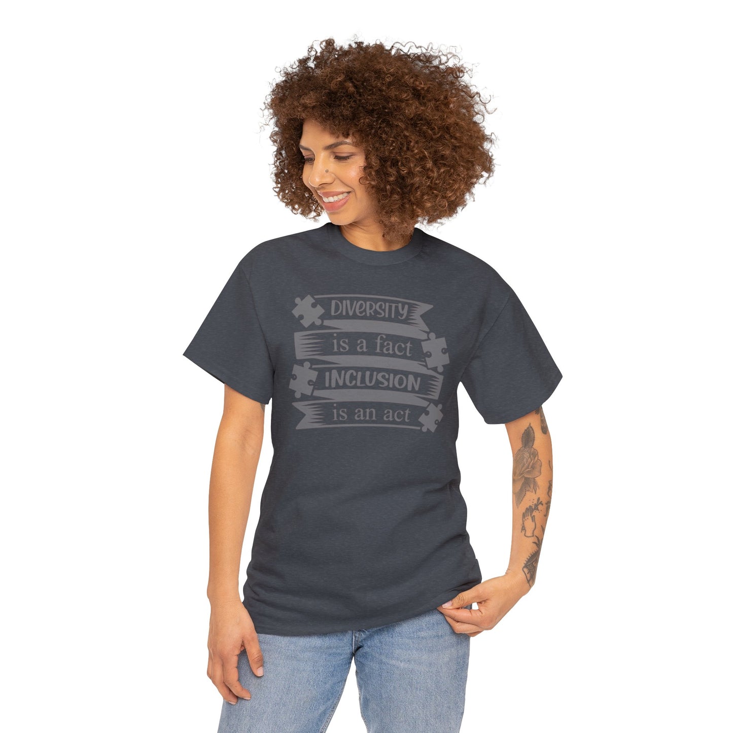 Inclusion Act Unisex Heavy Cotton Tee