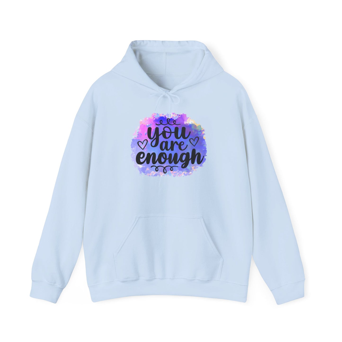 You are enough Unisex Heavy Blend™ Hooded Sweatshirt