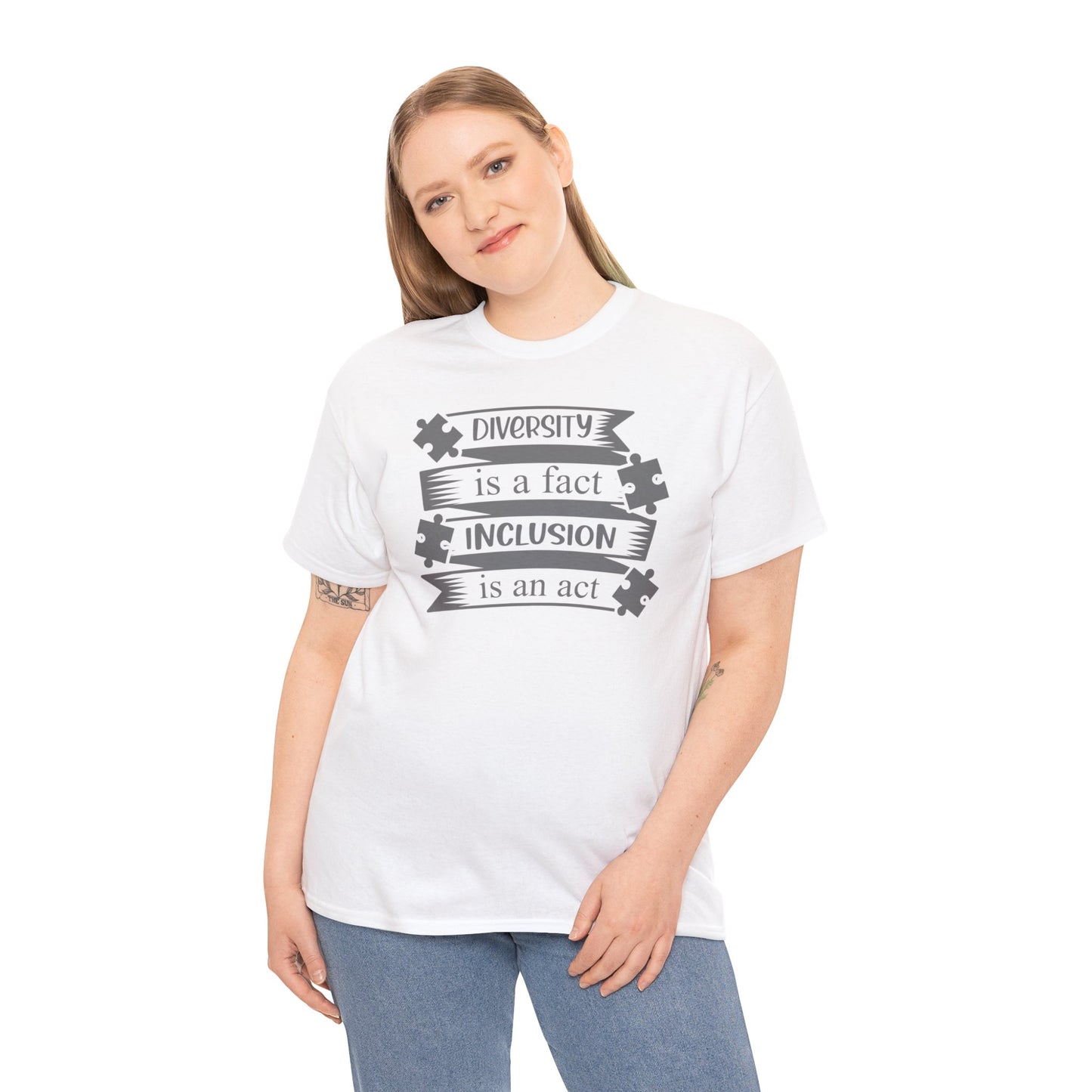 Inclusion Act Unisex Heavy Cotton Tee