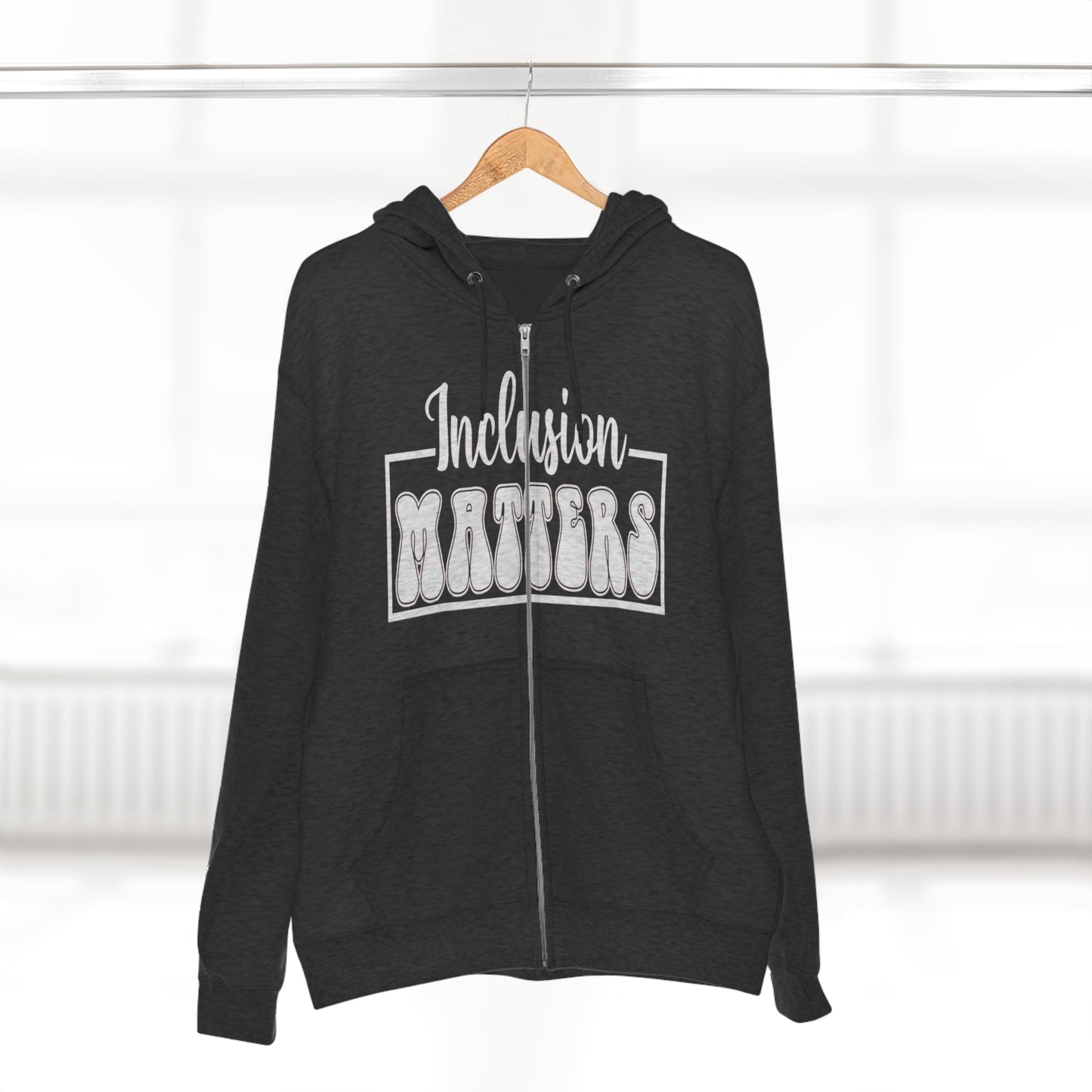 Inclusion Matters  Unisex Premium Full Zip Hoodie