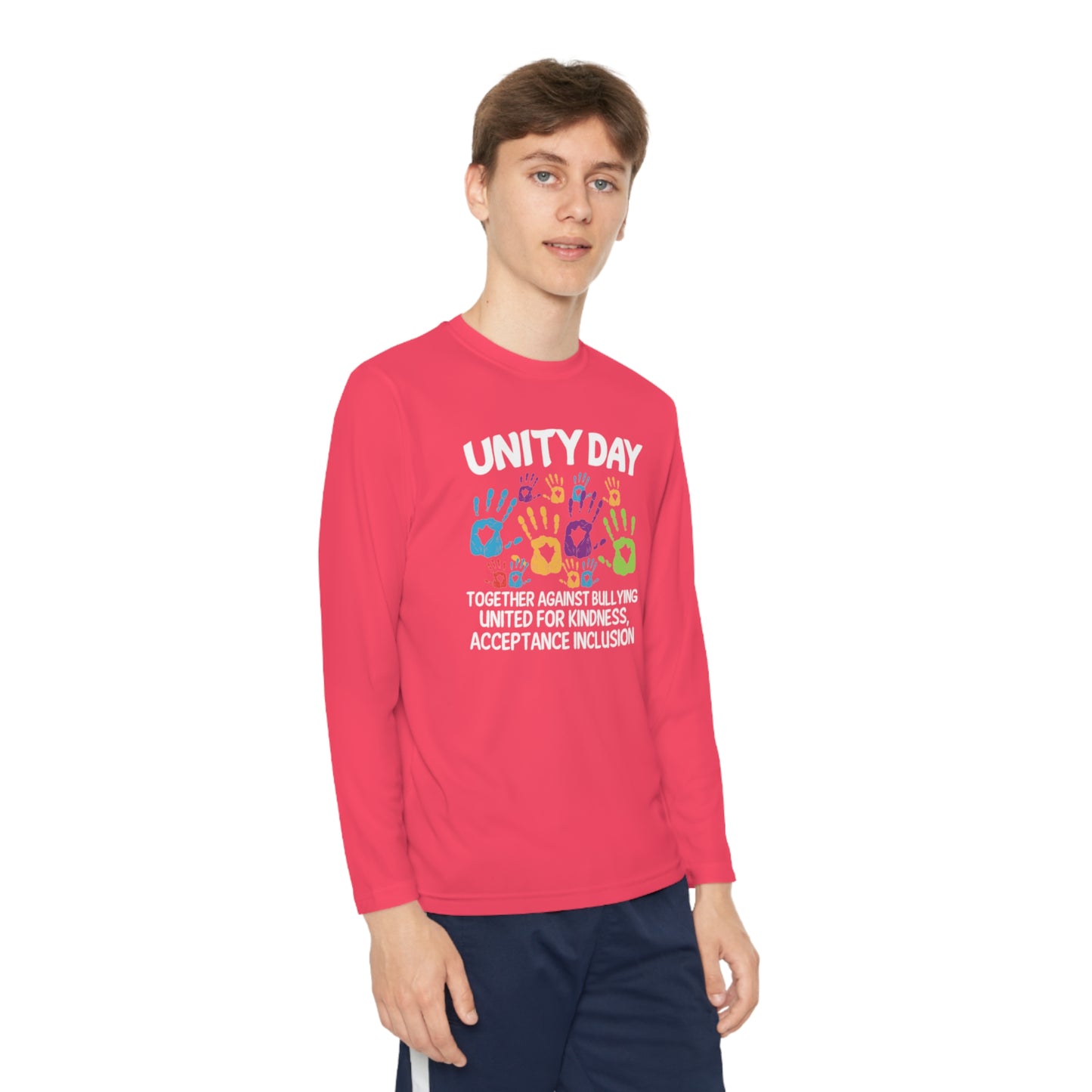 Unity Day Youth Long Sleeve Competitor Tee