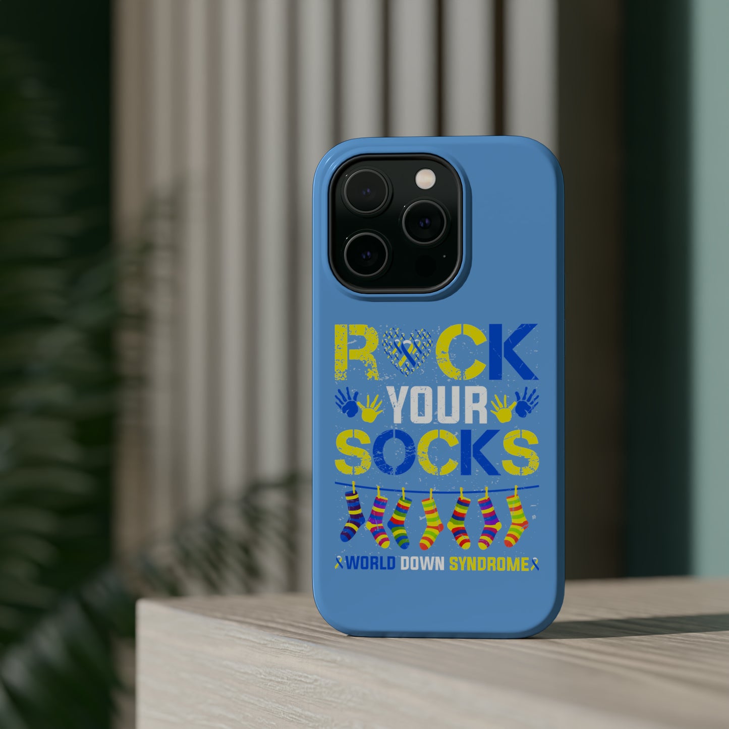 Rock your Socks Down Syndrome MagSafe Tough Cases