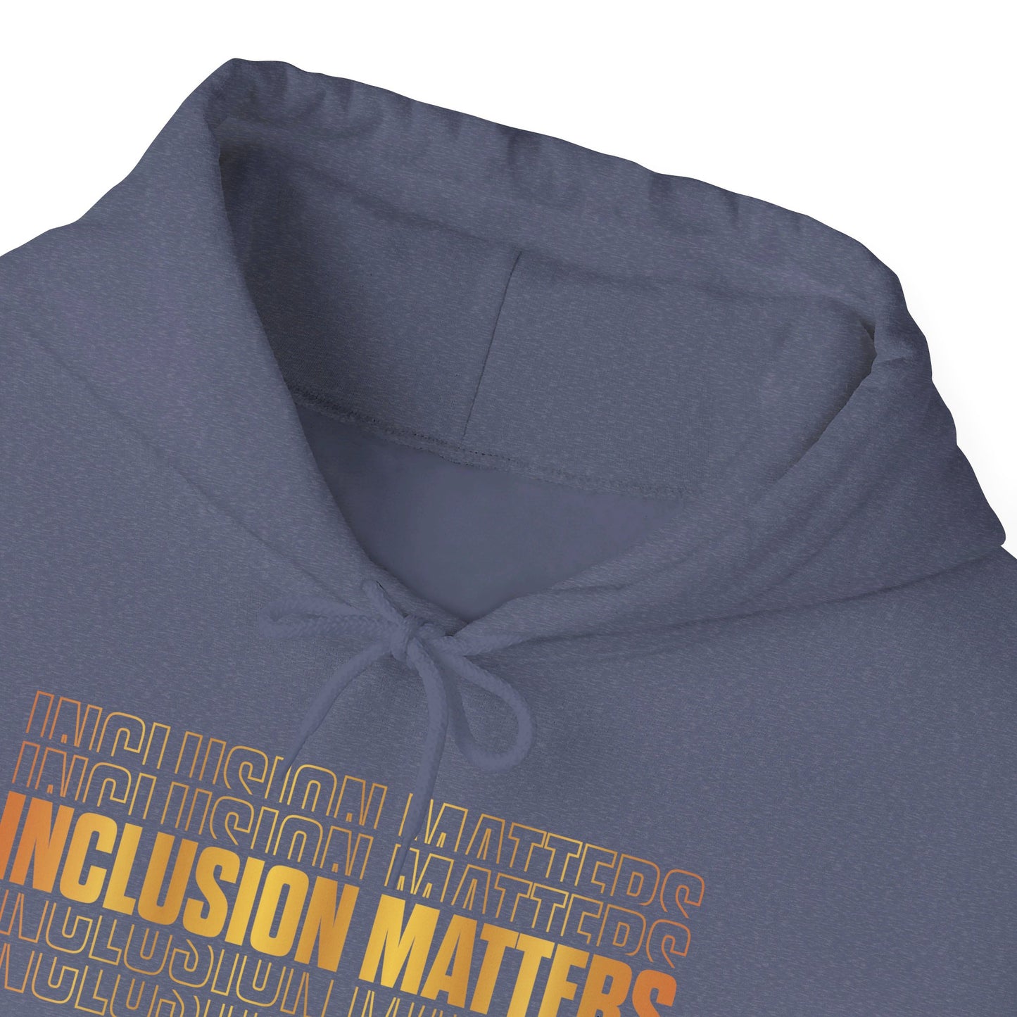 Inclusion Matters Gold Unisex Heavy Blend™ Hooded Sweatshirt