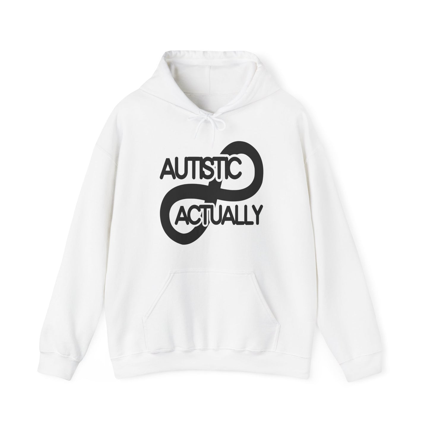 Actually Autistic Unisex Heavy Blend™ Hooded Sweatshirt