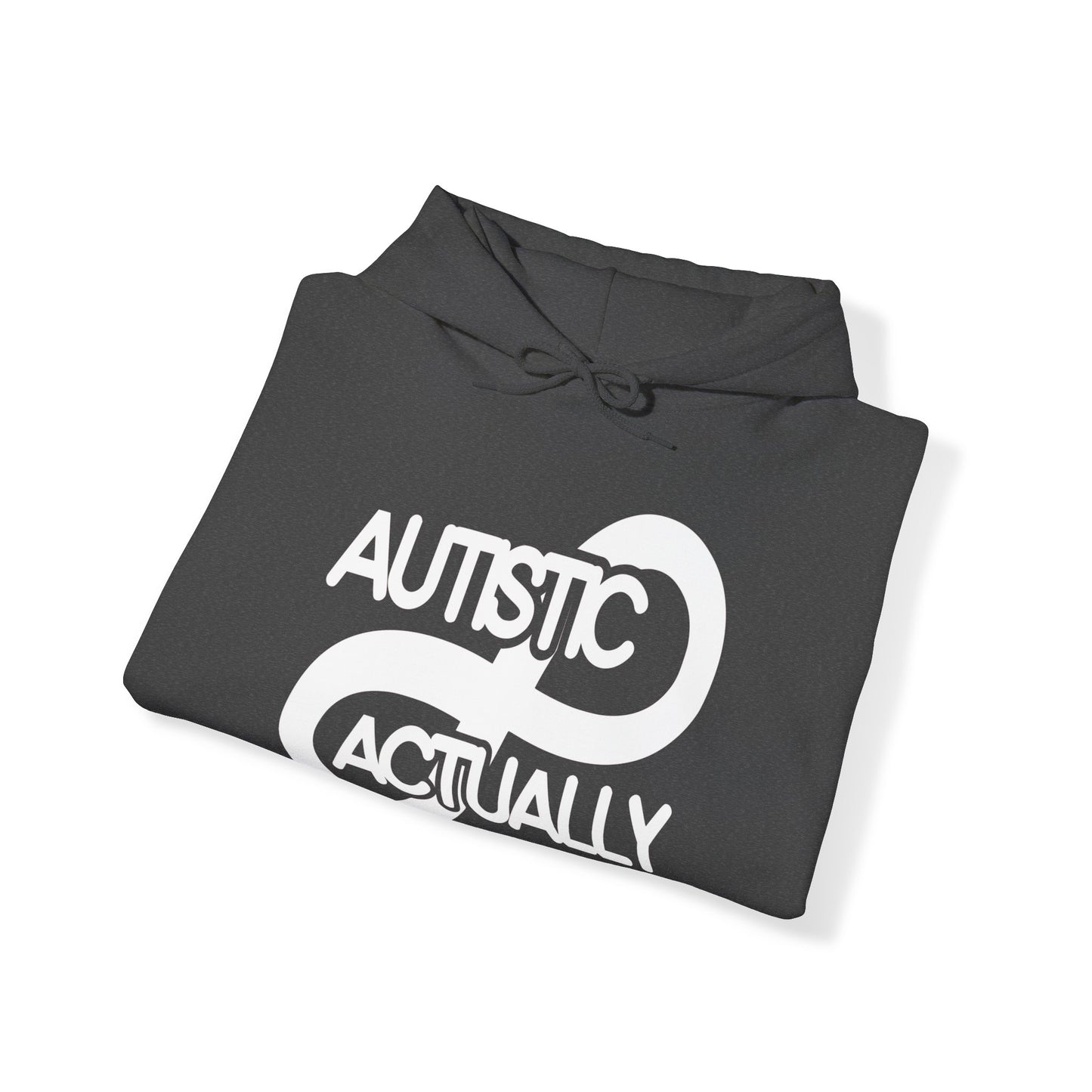 Actually Autistic Unisex Heavy Blend™ Hooded Sweatshirt