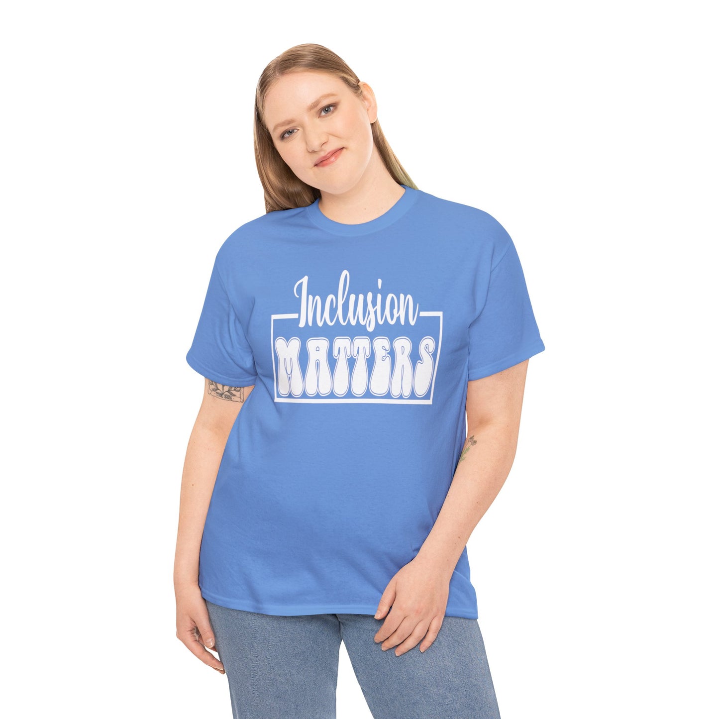 Inclusion Matters Unisex Heavy Cotton Tee