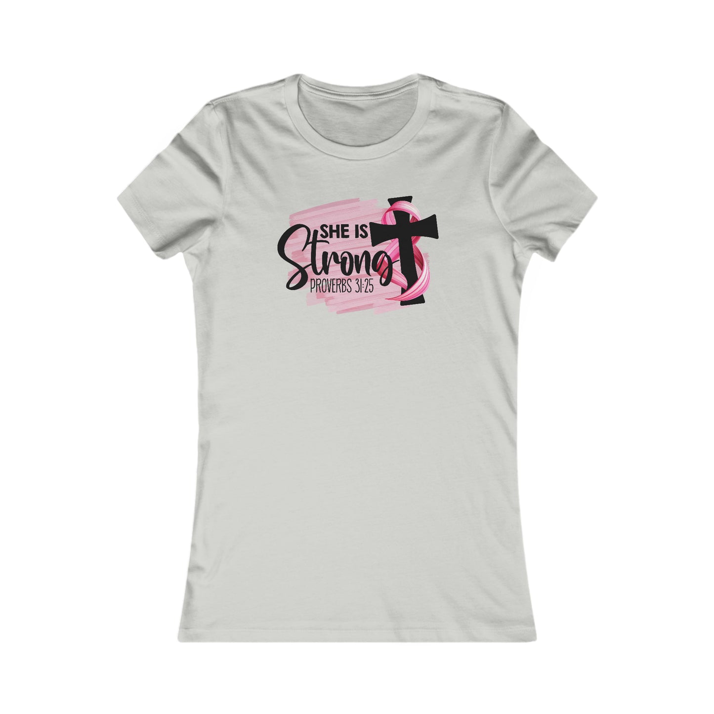 She is strong Survivor Women's Favorite Tee