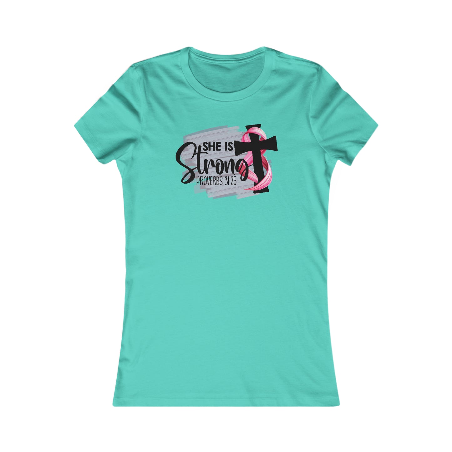 She is strong Survivor Women's Favorite Tee