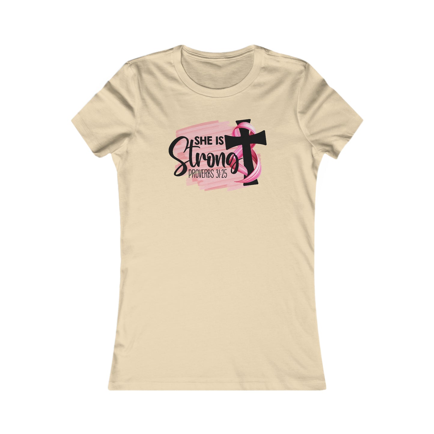 She is strong Survivor Women's Favorite Tee