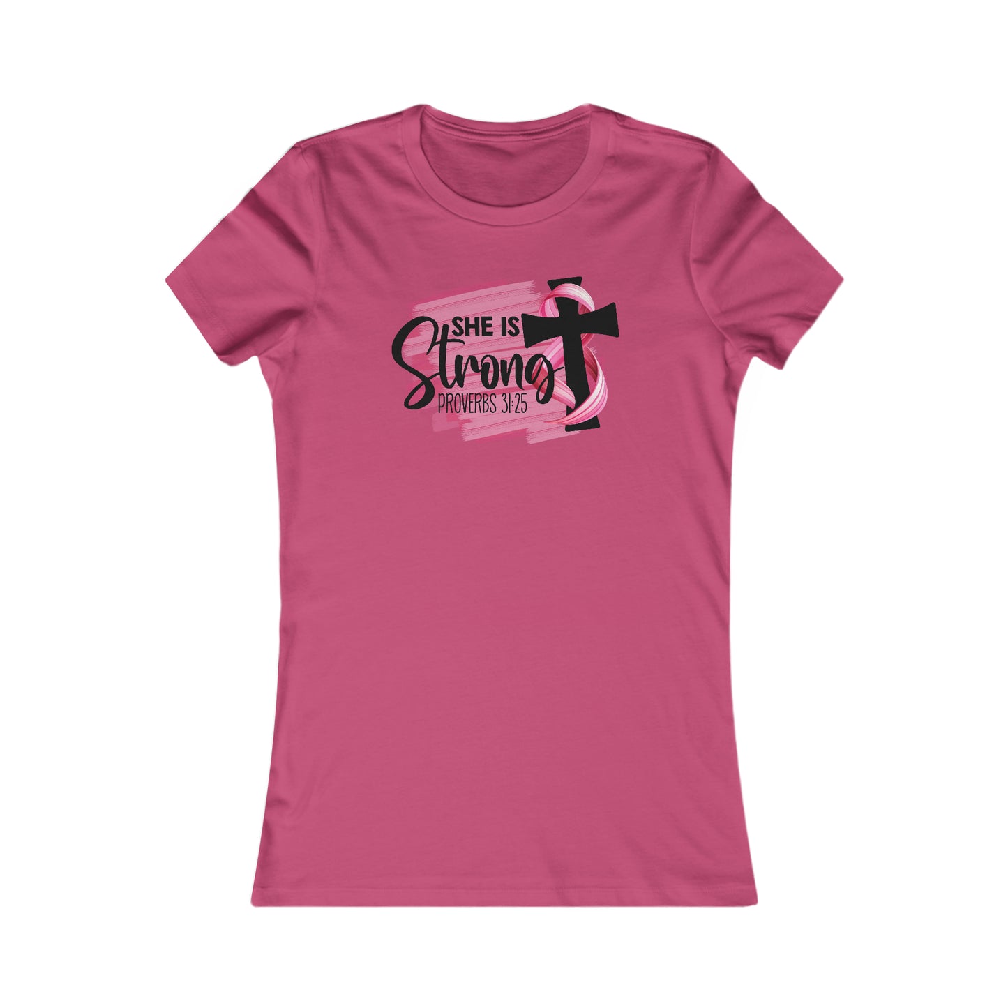 She is strong Survivor Women's Favorite Tee