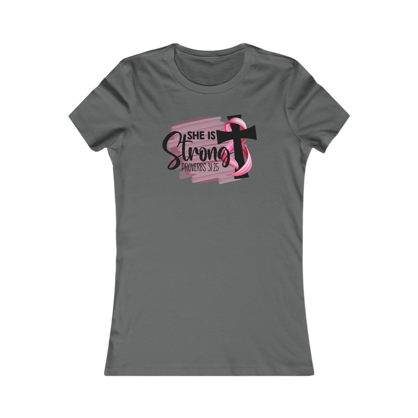 She is strong Survivor Women's Favorite Tee