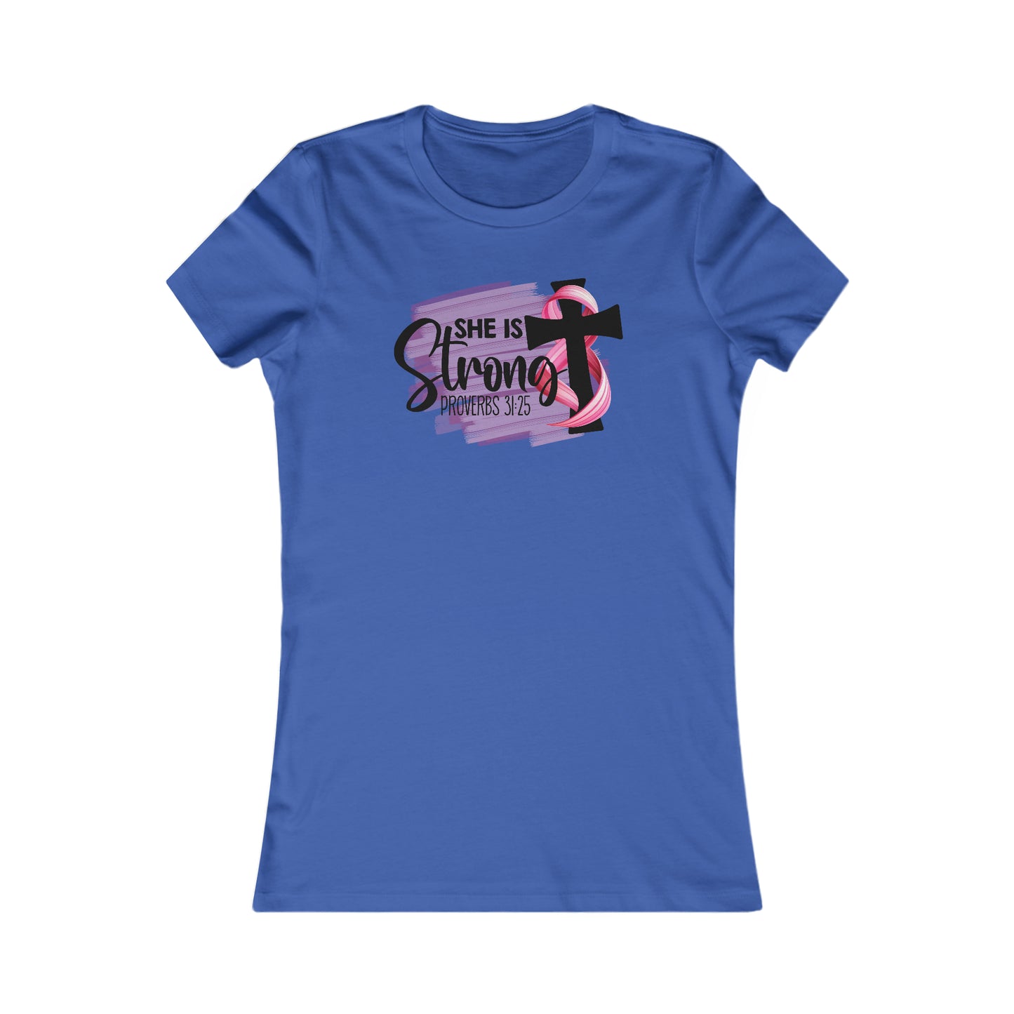 She is strong Survivor Women's Favorite Tee