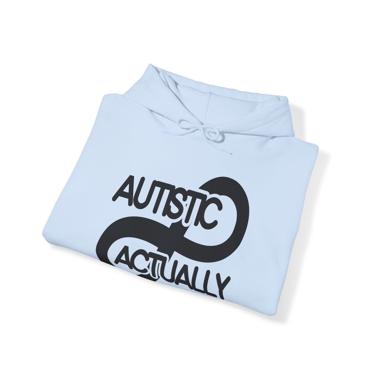 Actually Autistic Unisex Heavy Blend™ Hooded Sweatshirt