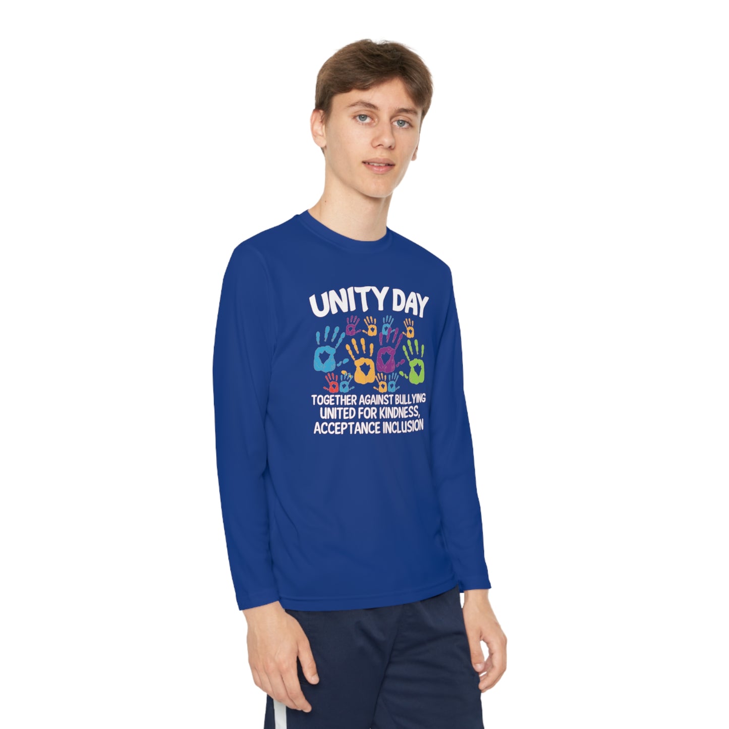 Unity Day Youth Long Sleeve Competitor Tee