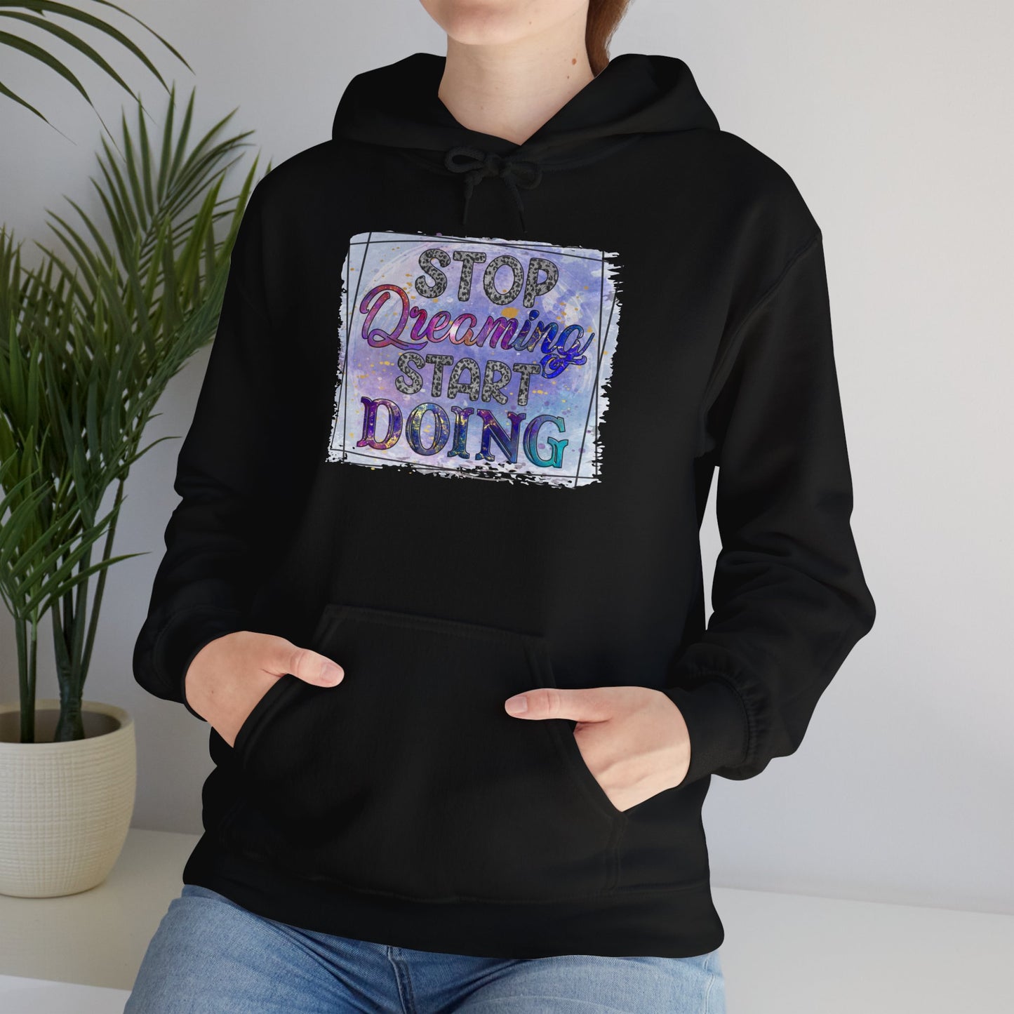 Stop Dreaming Unisex Heavy Blend™ Hooded Sweatshirt