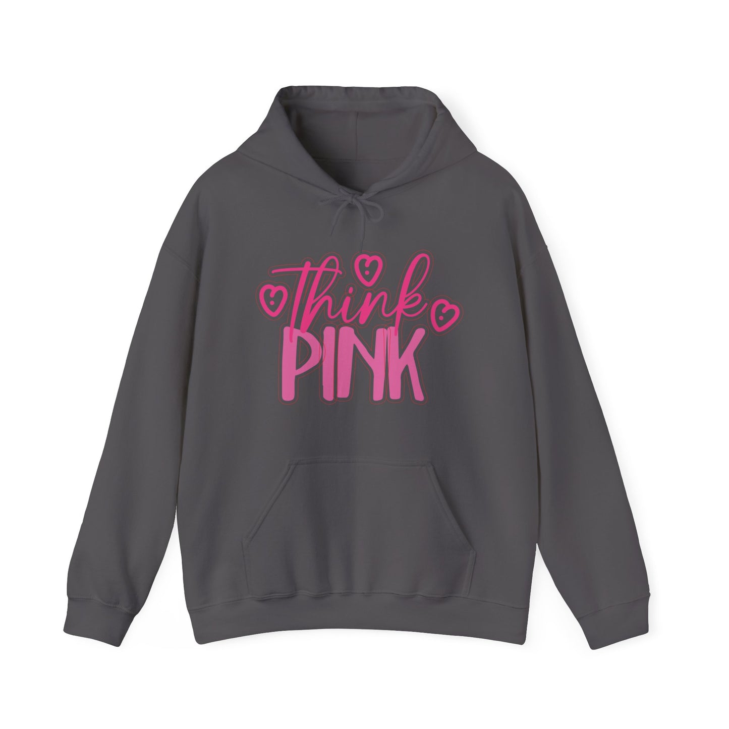 Think Pink Unisex Heavy Blend™ Hooded Sweatshirt