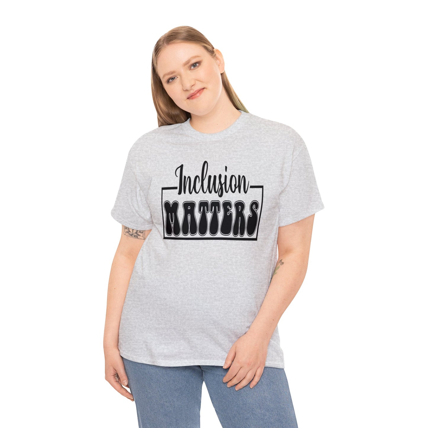 Inclusion Matters Unisex Heavy Cotton Tee