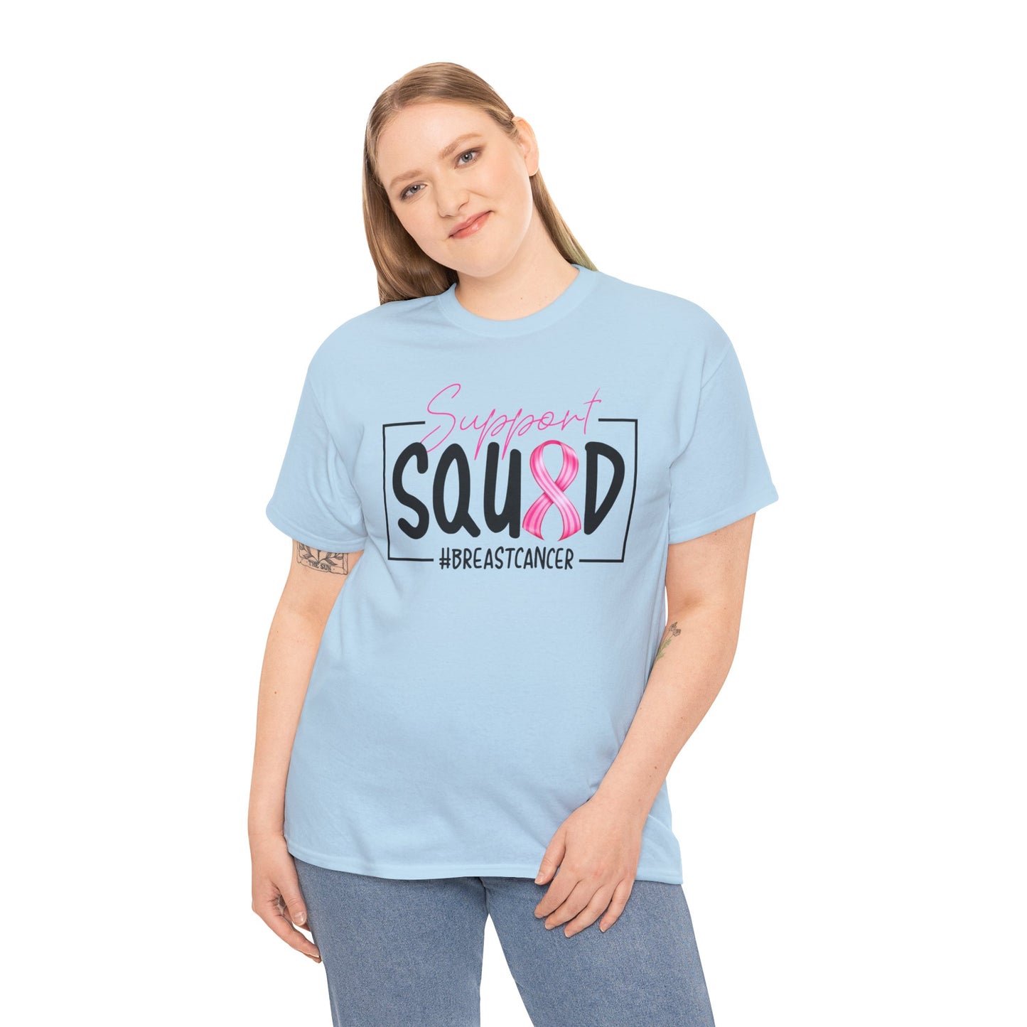 Support Squad Unisex Heavy Cotton Tee