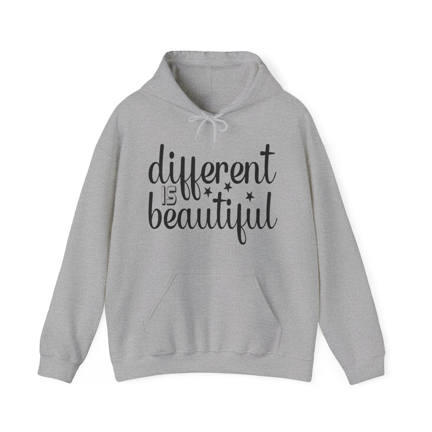 Different is Beautiful Unisex Heavy Blend™ Hooded Sweatshirt