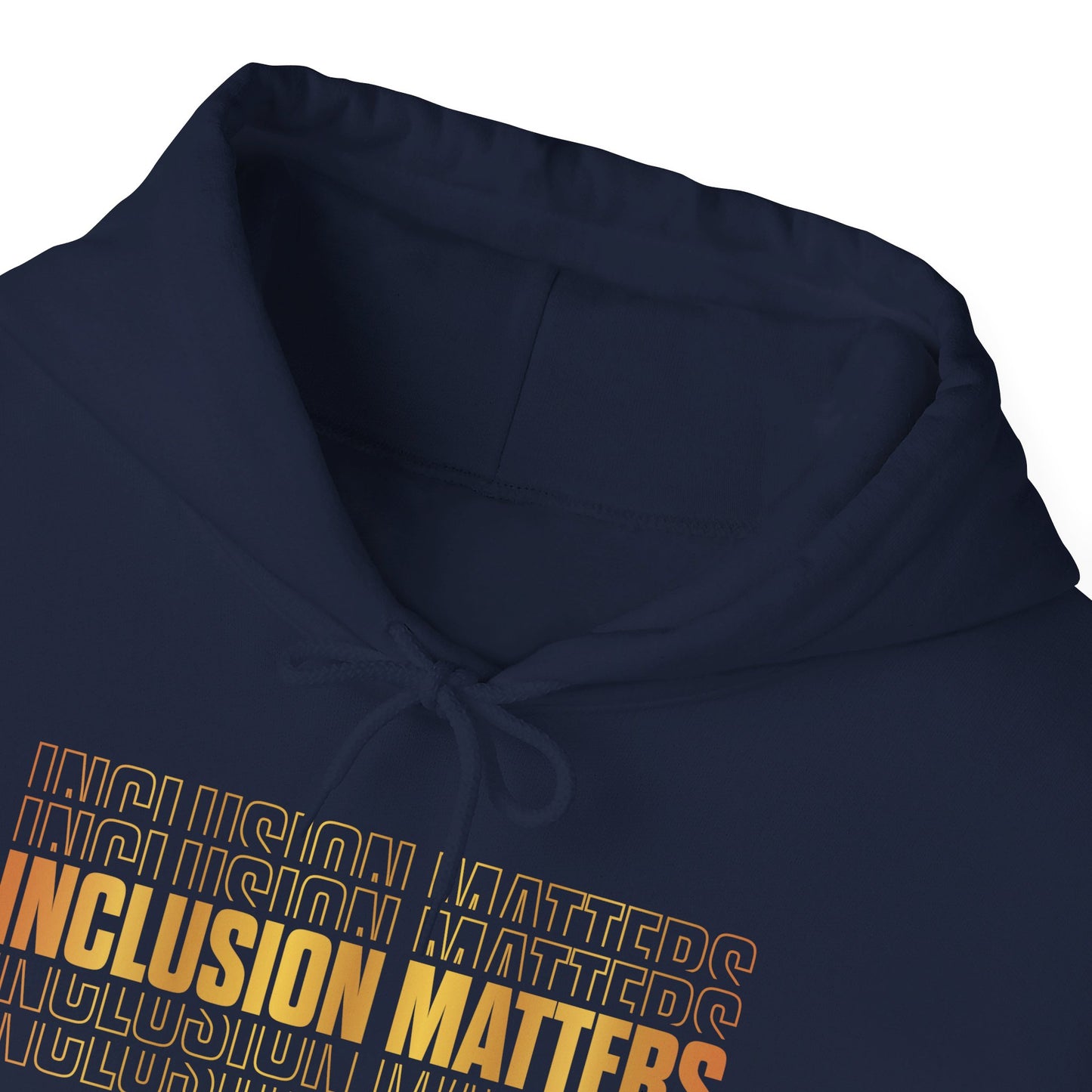 Inclusion Matters Gold Unisex Heavy Blend™ Hooded Sweatshirt