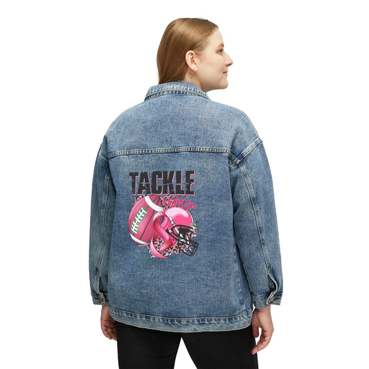 Tackle Cancer Women's Denim Jacket