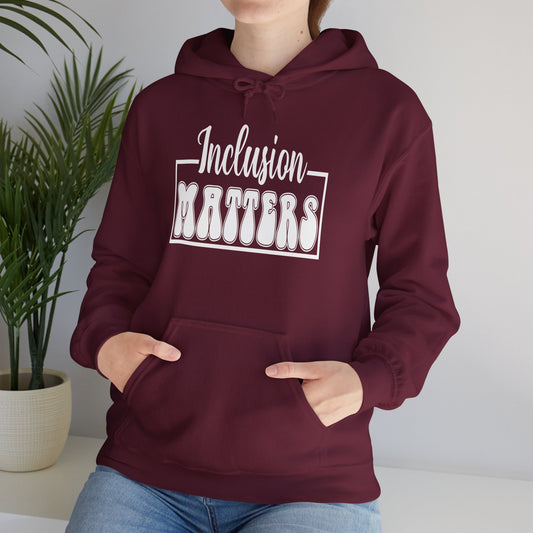 Inclusion Matters Unisex Heavy Blend™ Hooded Sweatshirt