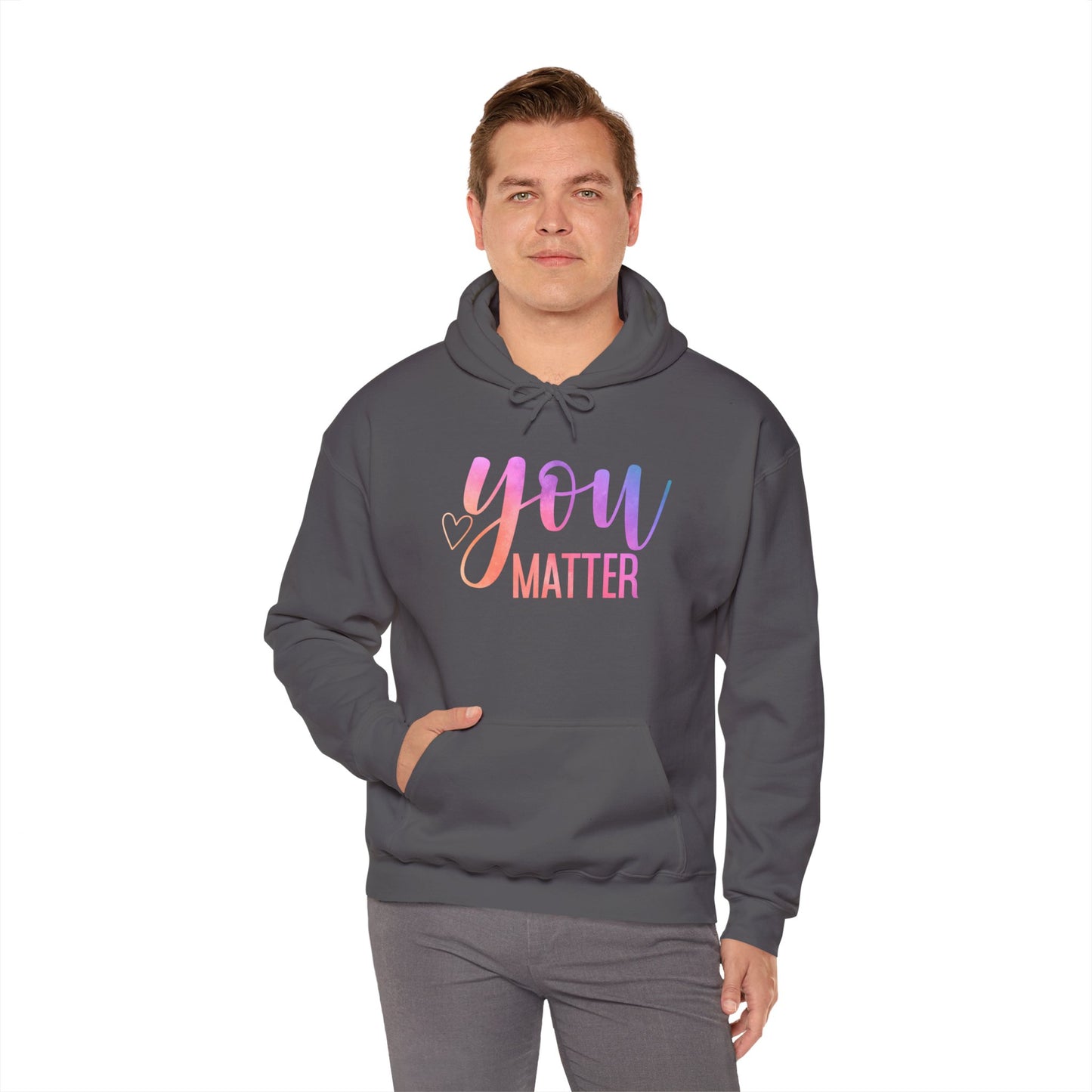 You Matter Unisex Heavy Blend™ Hooded Sweatshirt