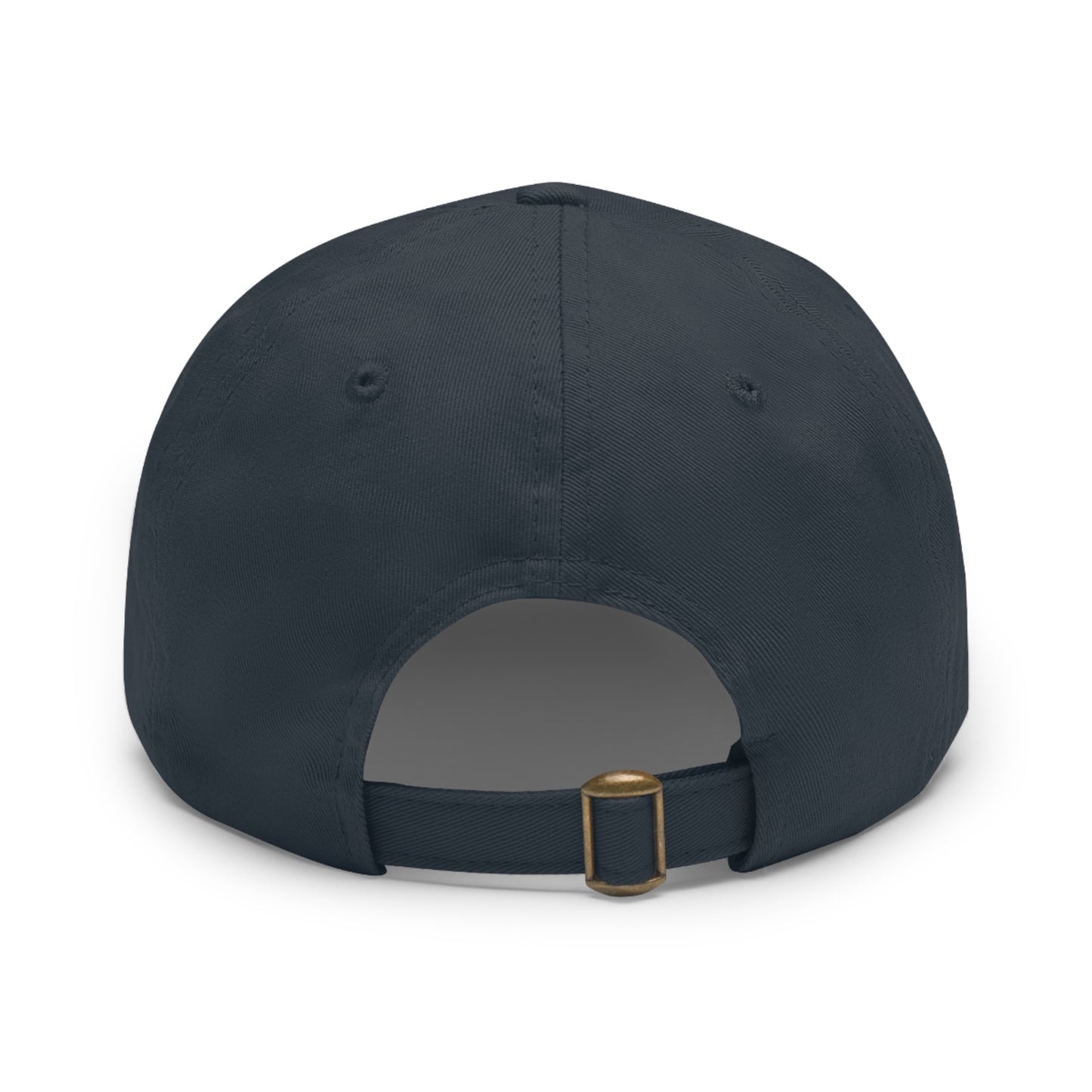 Autism Accept Dad Hat with Leather Patch (Rectangle)