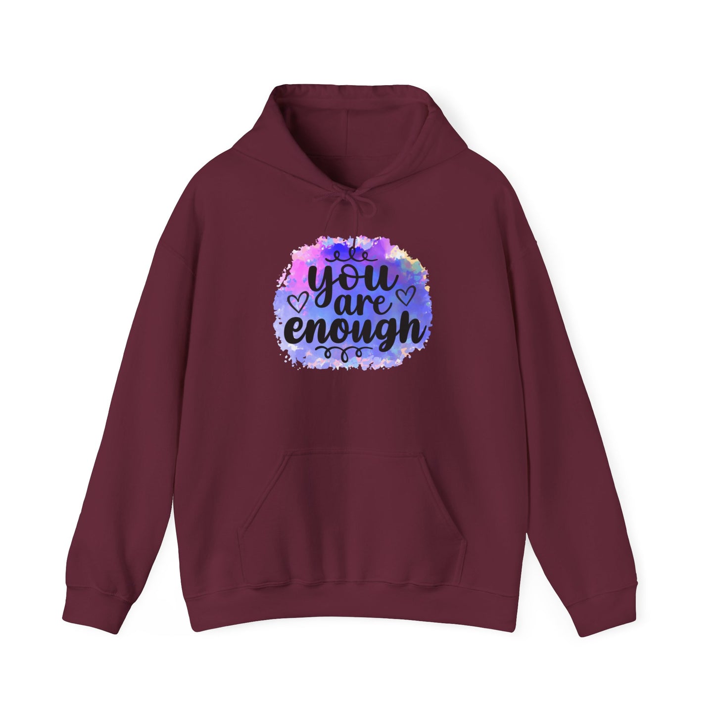 You are enough Unisex Heavy Blend™ Hooded Sweatshirt