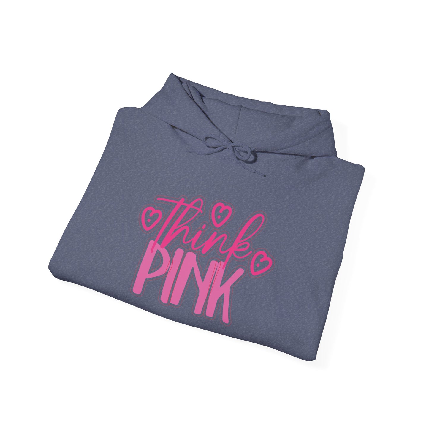 Think Pink Unisex Heavy Blend™ Hooded Sweatshirt