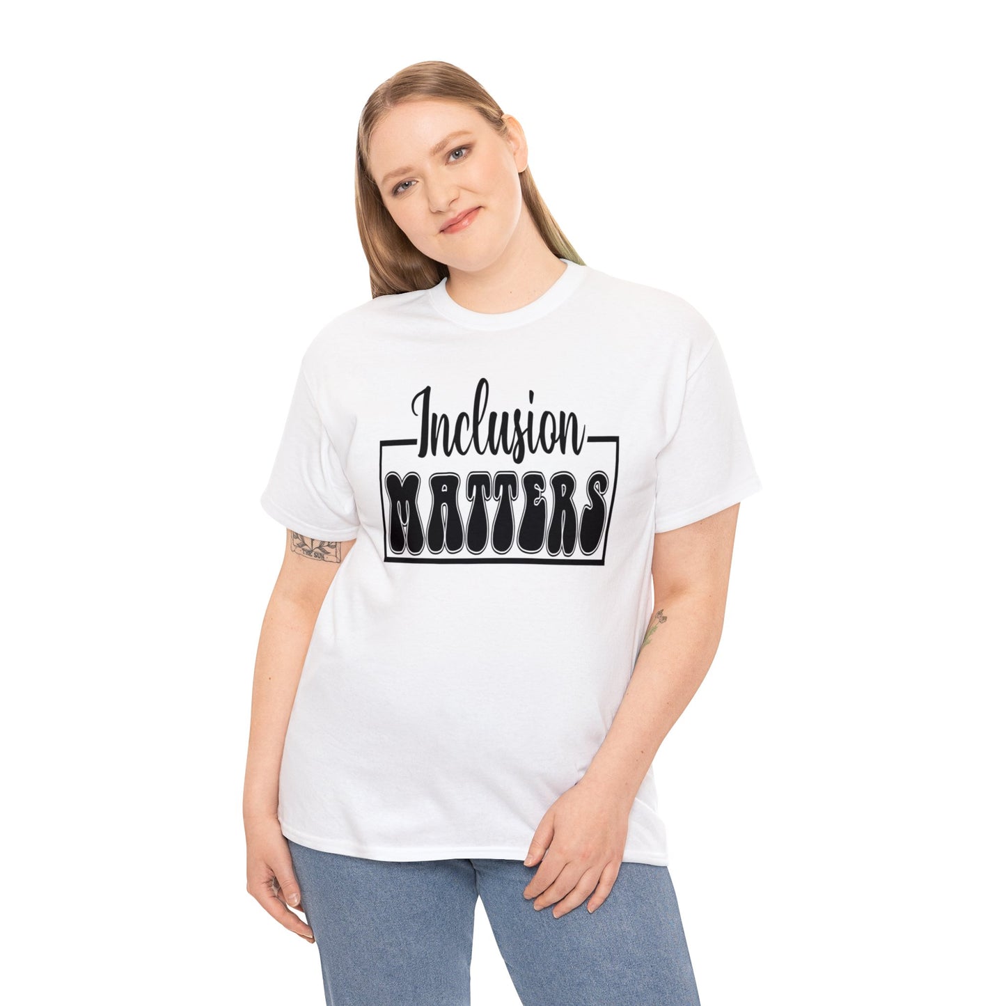 Inclusion Matters Unisex Heavy Cotton Tee