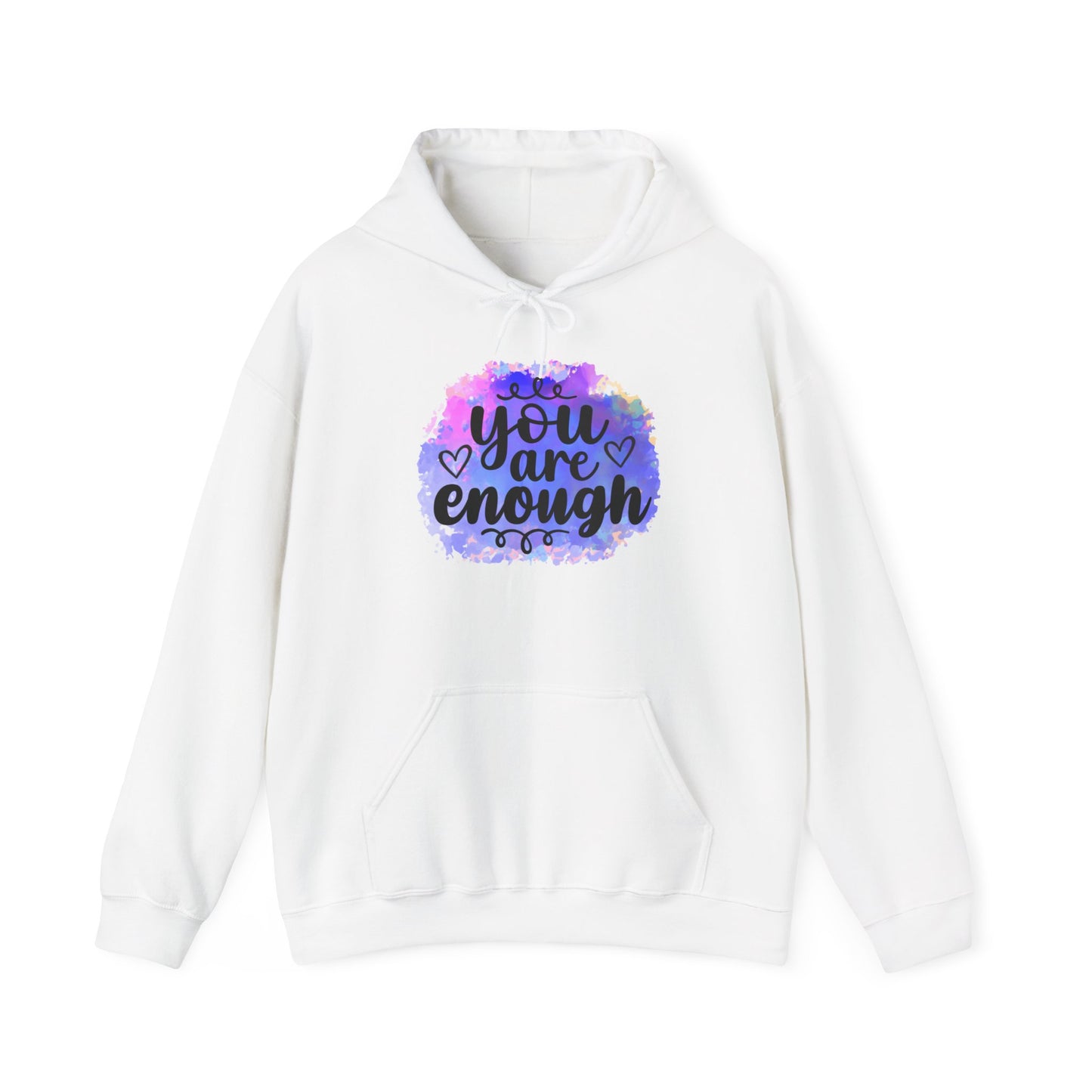 You are enough Unisex Heavy Blend™ Hooded Sweatshirt