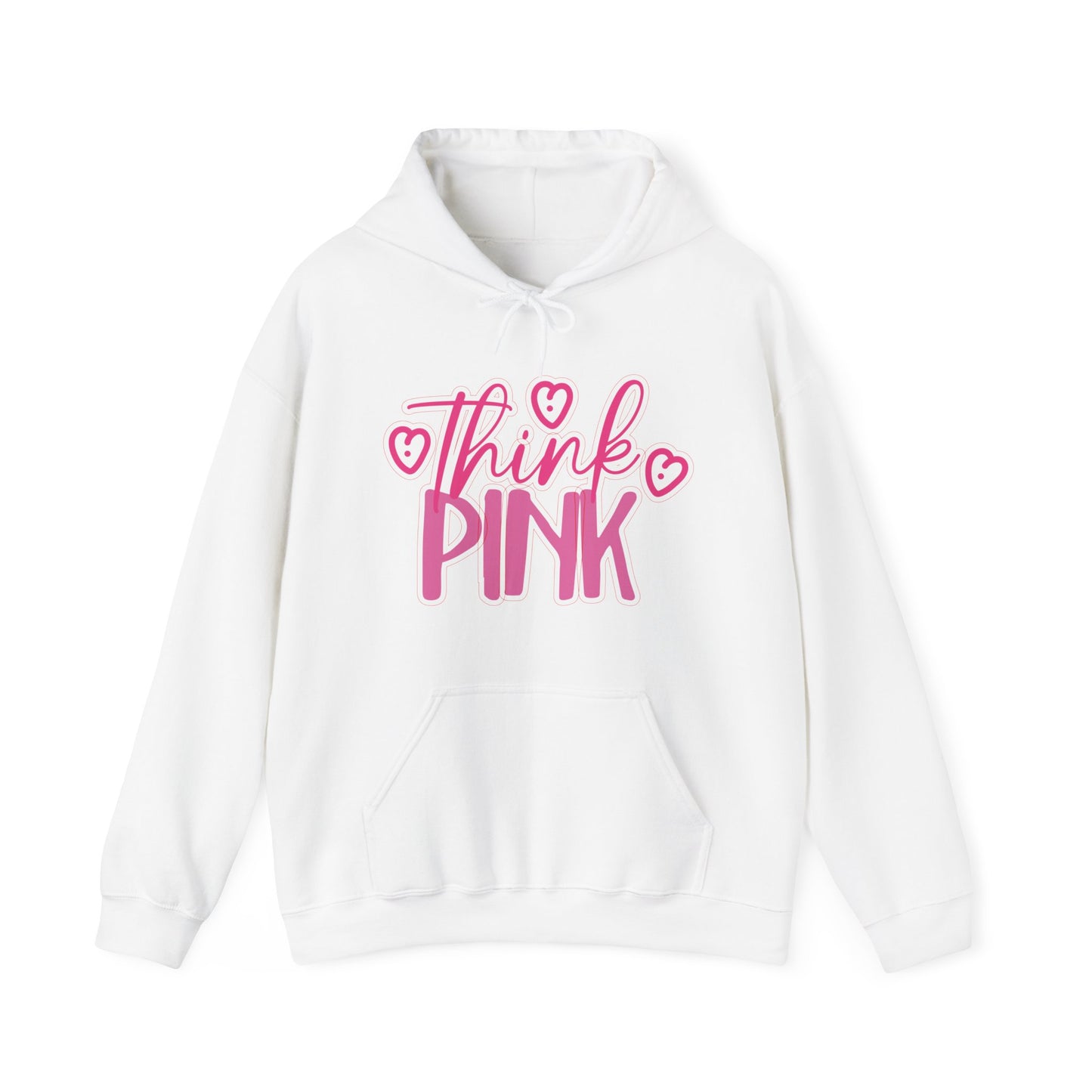 Think Pink Unisex Heavy Blend™ Hooded Sweatshirt