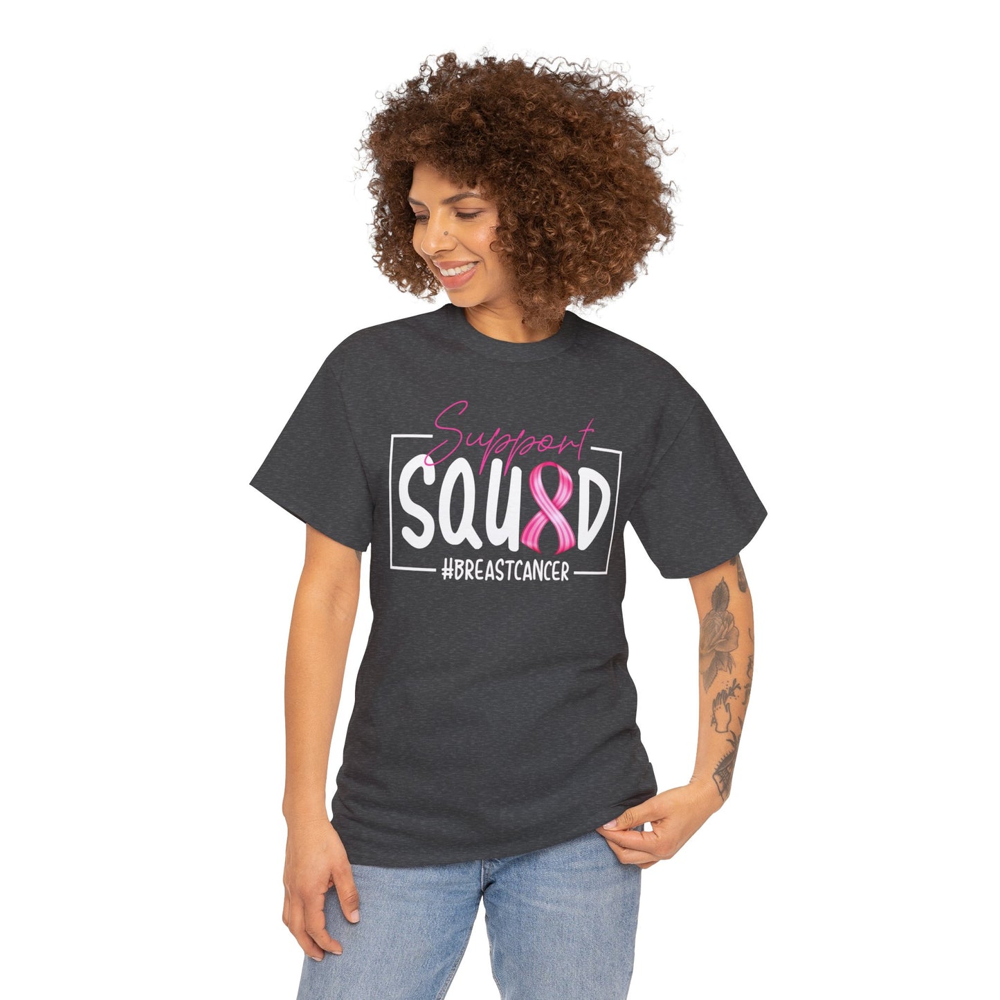 Support Squad Unisex Heavy Cotton Tee