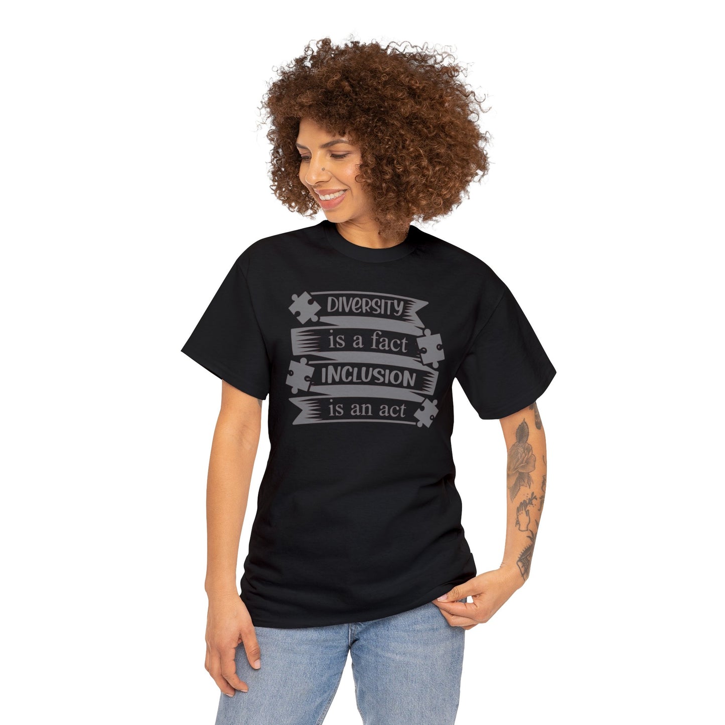 Inclusion Act Unisex Heavy Cotton Tee