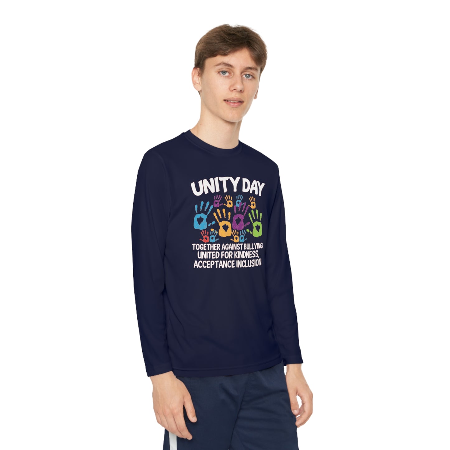 Unity Day Youth Long Sleeve Competitor Tee