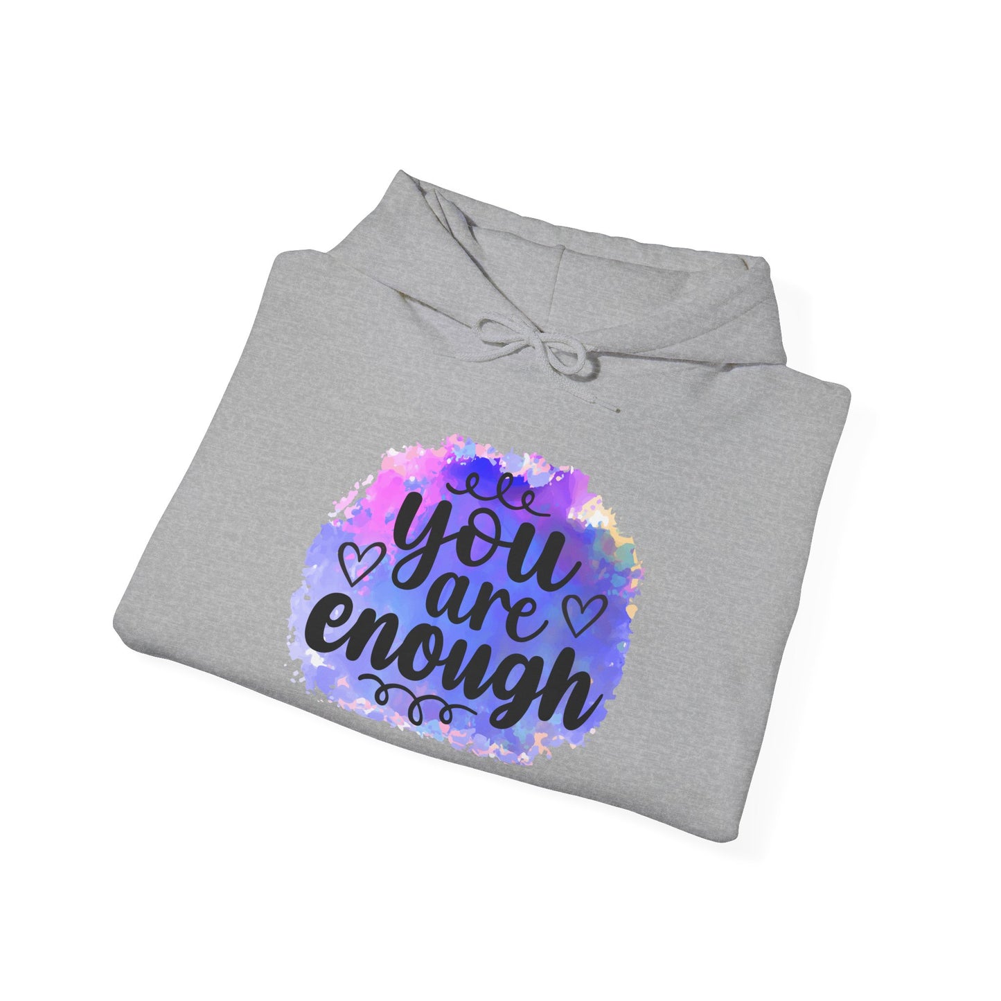 You are enough Unisex Heavy Blend™ Hooded Sweatshirt