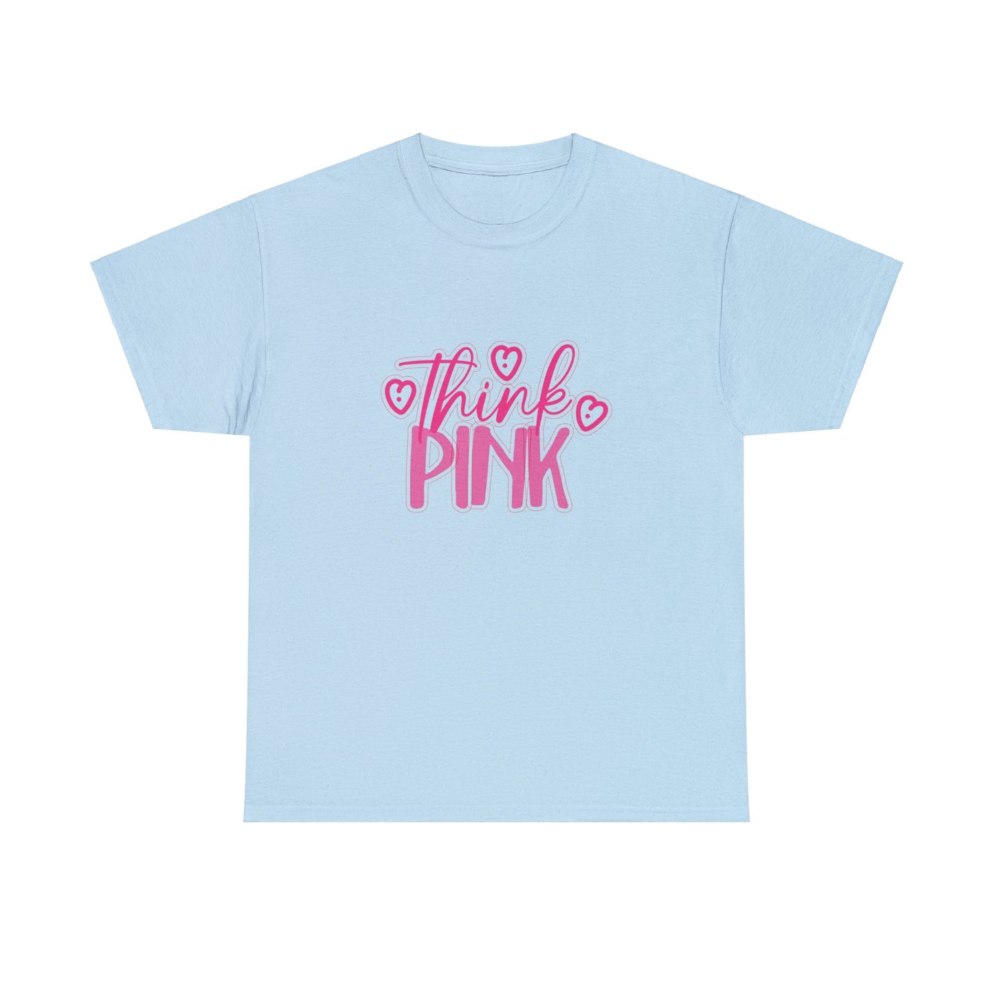 Think Pink Unisex Heavy Cotton Tee