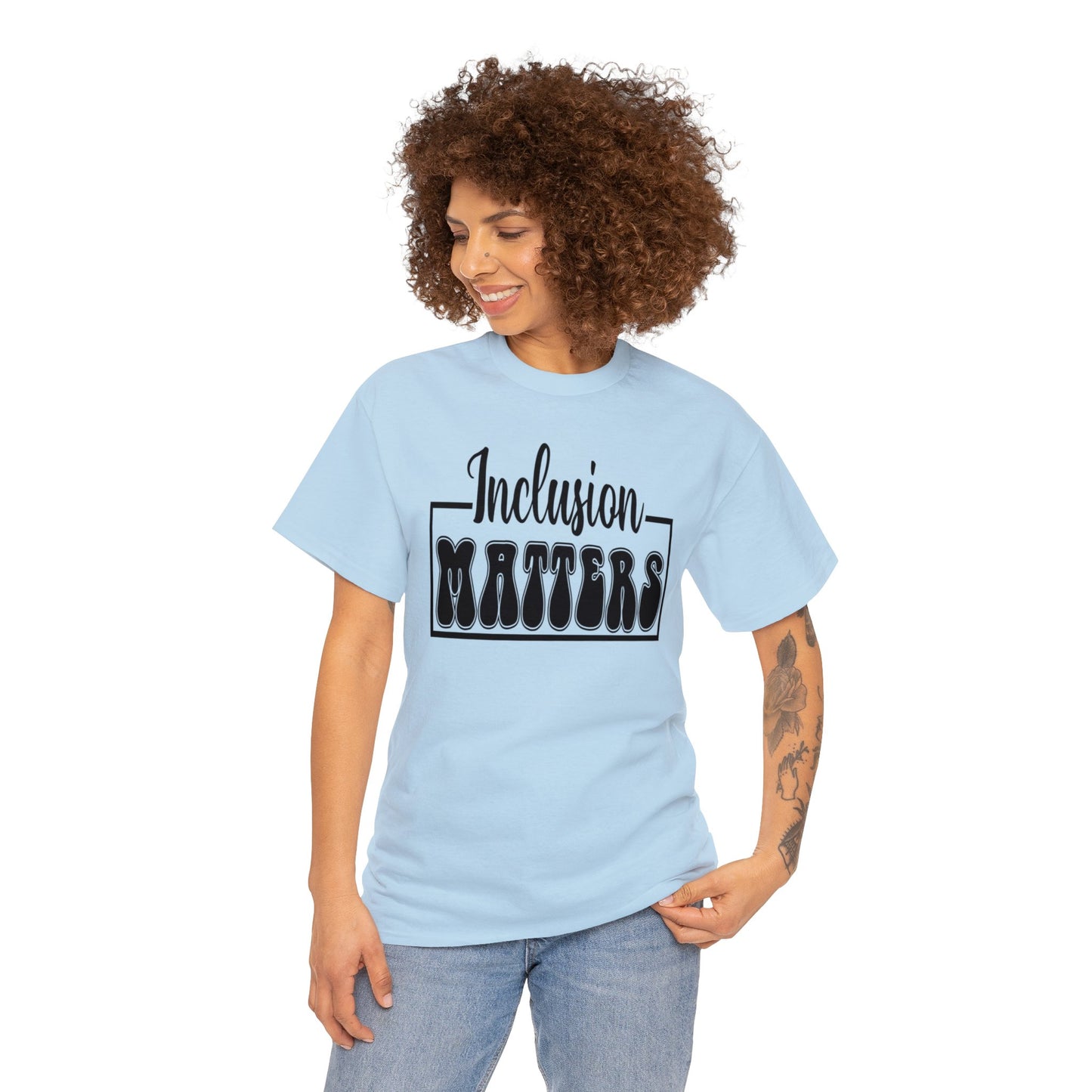 Inclusion Matters Unisex Heavy Cotton Tee