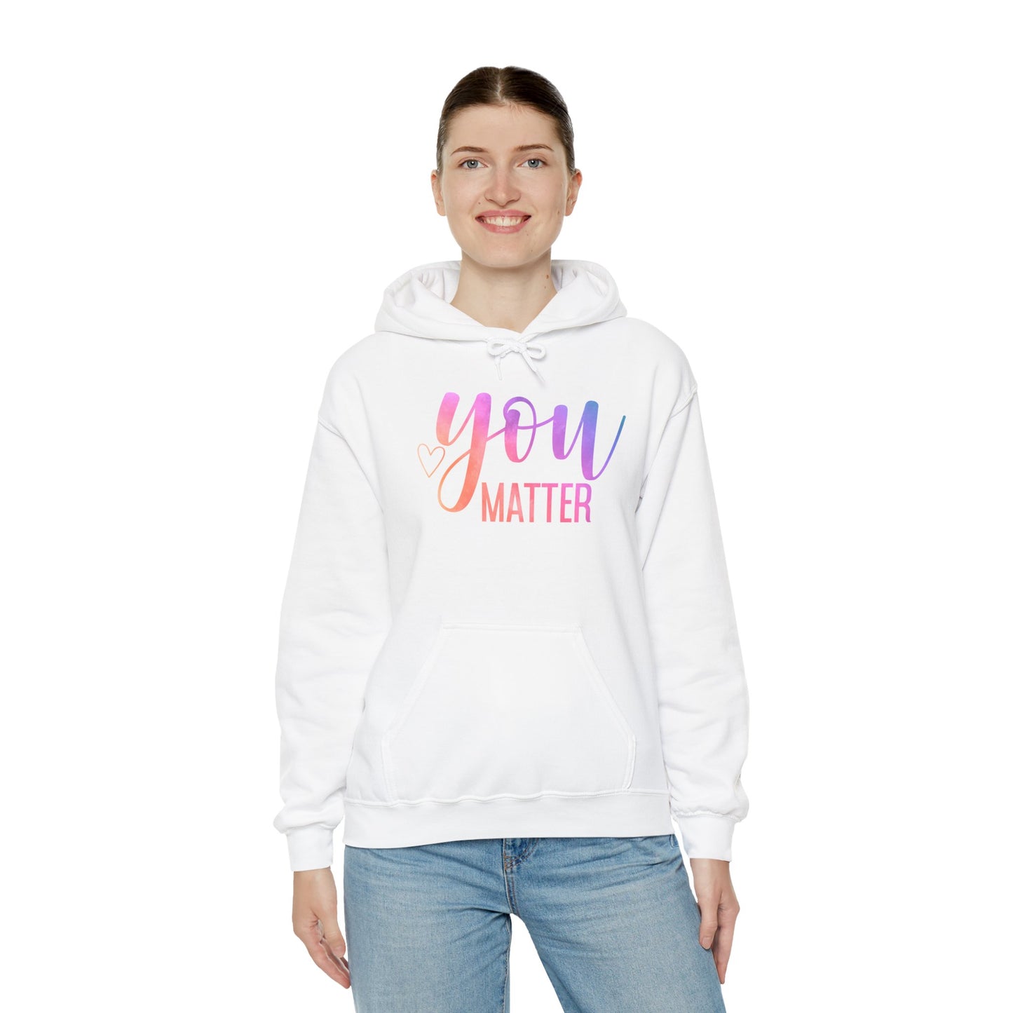 You Matter Unisex Heavy Blend™ Hooded Sweatshirt