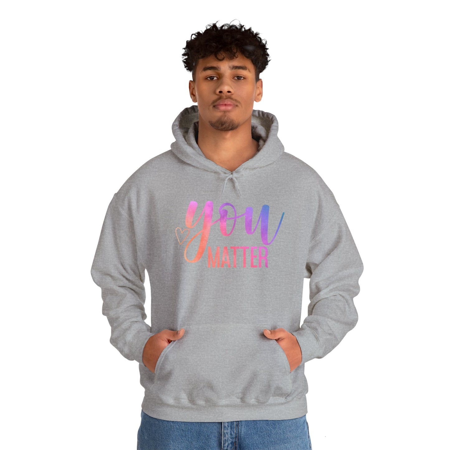 You Matter Unisex Heavy Blend™ Hooded Sweatshirt