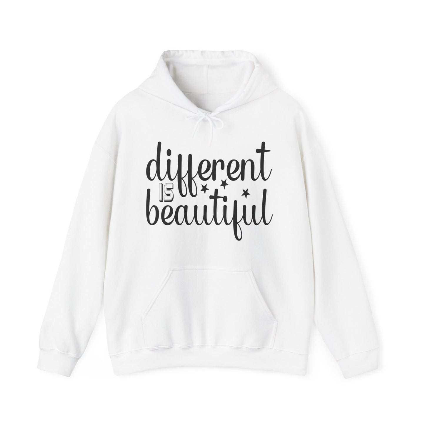 Different is Beautiful Unisex Heavy Blend™ Hooded Sweatshirt