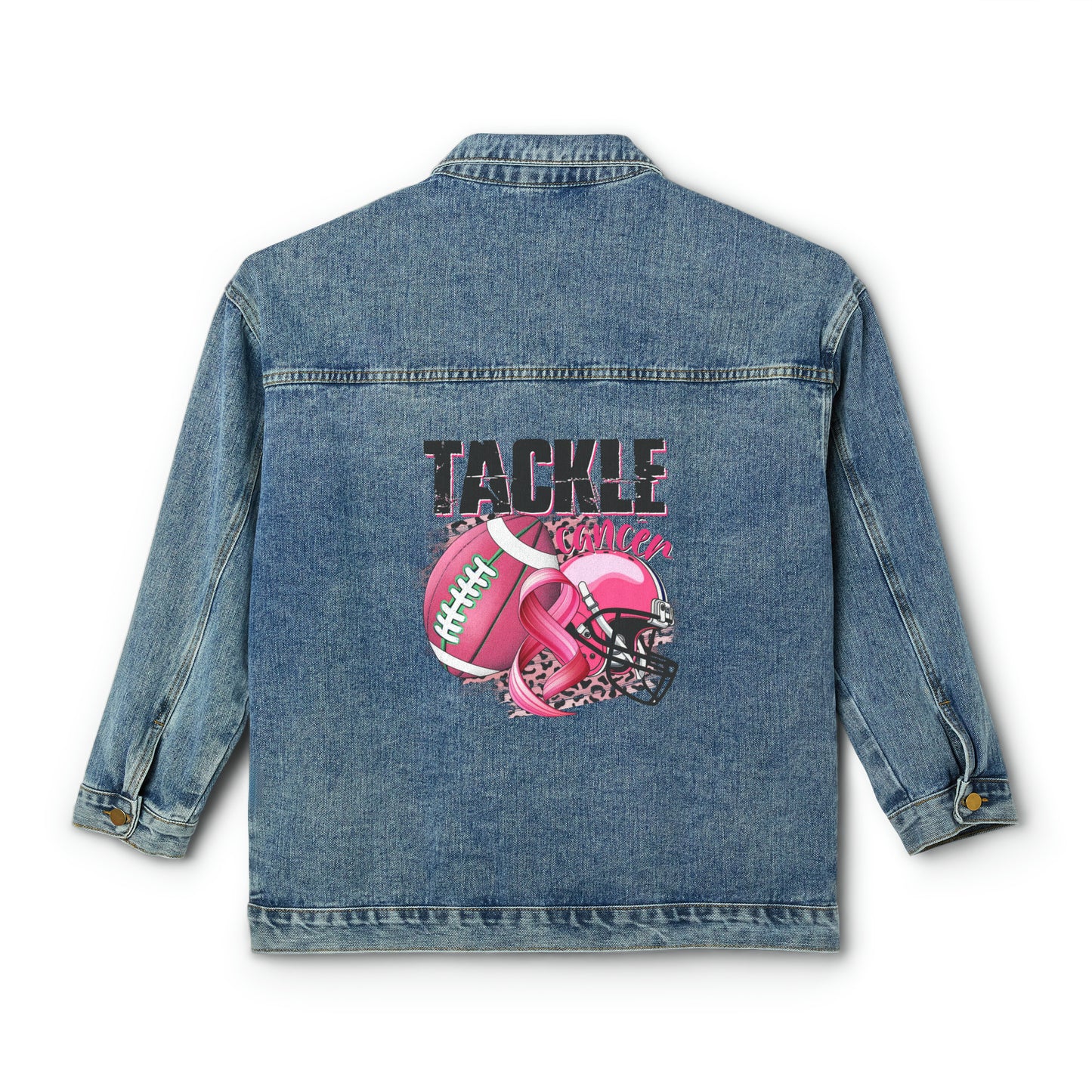 Tackle Cancer Women's Denim Jacket